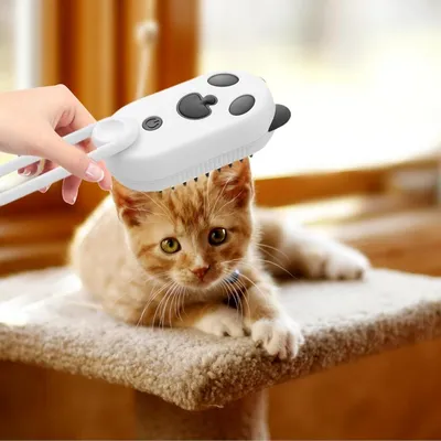 ZenPets Brosse à vapeur pour chien et chat