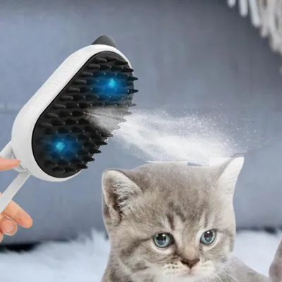 ZenPets Brosse à vapeur pour chien et chat