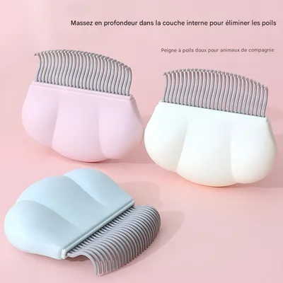 FurryFusion Brosse de massage pour chat