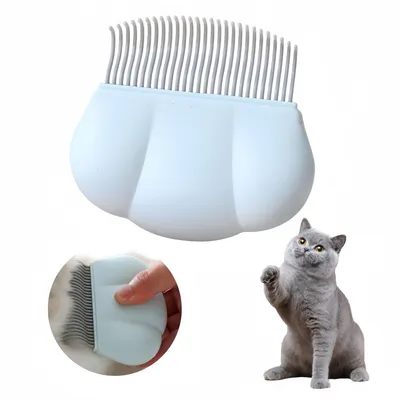 FurryFusion Brosse de massage pour chat