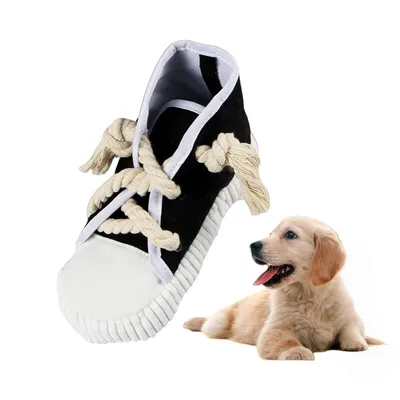 ZooVenture Zapatos de juguete para masticar para perros