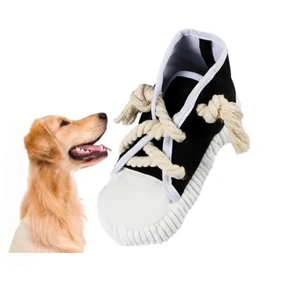 ZooVenture Zapatos de juguete para masticar para perros