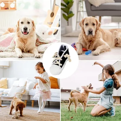 ZooVenture Chaussures jouets pour chien à mâcher