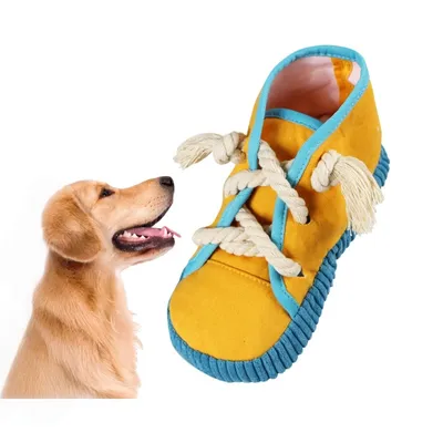 ZooVenture Chaussures jouets pour chien à mâcher