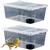 ZooVenture Boîte D'élevage Plastique Transparent Léger Pour Petits Animaux