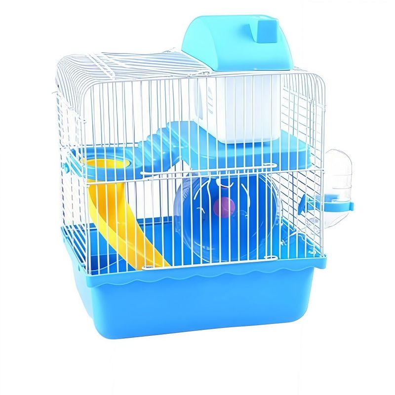 FurryFusion Cage à deux étages pour petits animaux