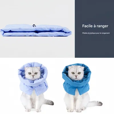FurryFusion Collier anti-lèchage pour chat