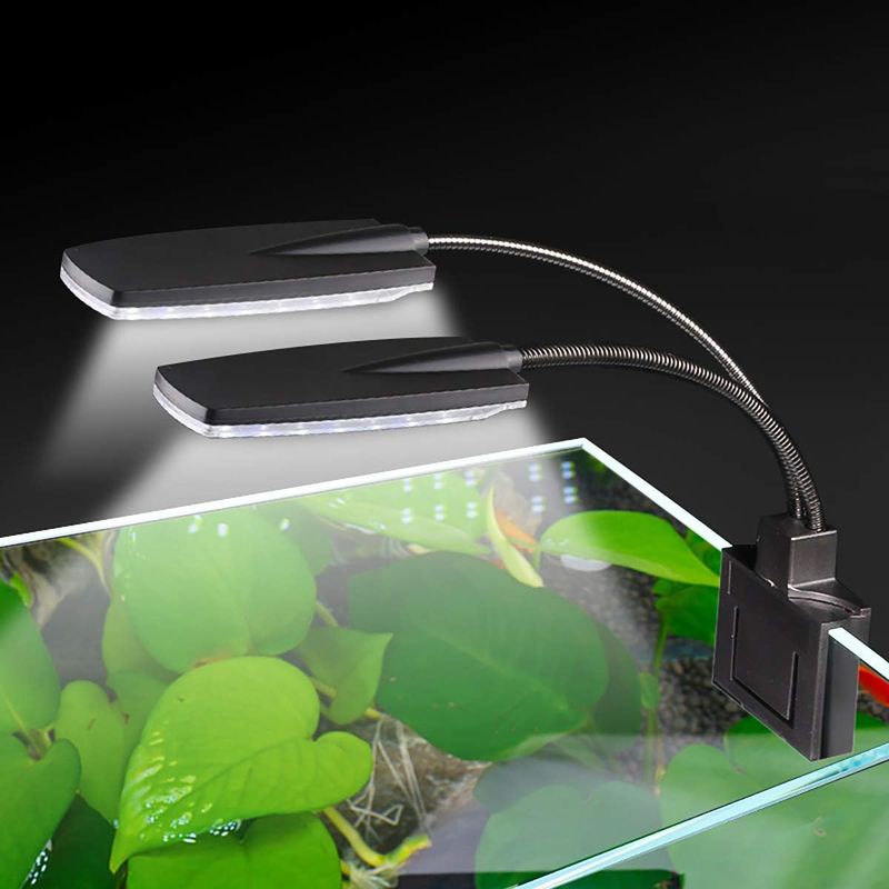 LED Lumière Deux Têtes D'Aquarium