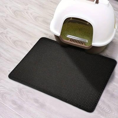 ZooVenture Tapis pour Bac à Litière pour Chat EVA Double Couche