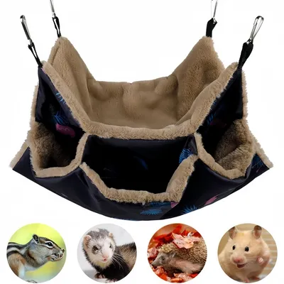 ZooVenture Hamaca de doble capa para animales pequeños