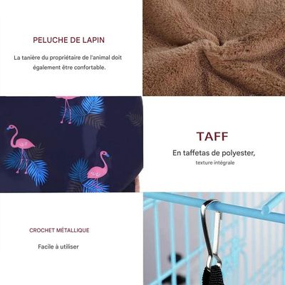 ZooVenture Hamaca de doble capa para animales pequeños