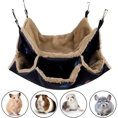 ZooVenture Hamac Double Couche Pour Petits Animaux