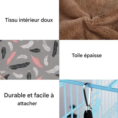 ZooVenture Hamac Double Couche Pour Petits Animaux