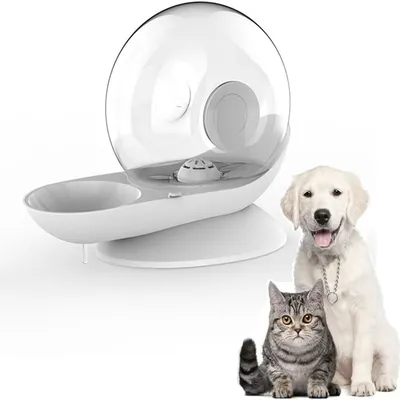 IntiMeg Fontaine à eau 2,8 L pour animaux de compagnie