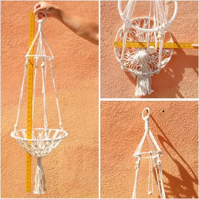 IntiMeg Hamac pour chat en macramé