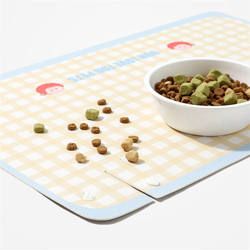 IntiMeg Place - assiette en cuir pour animaux de compagnie