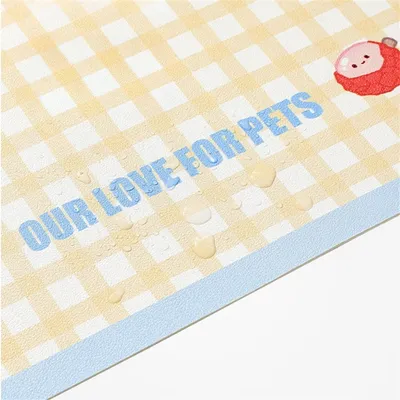 IntiMeg Place - assiette en cuir pour animaux de compagnie