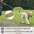 IntiMeg Laisse extensible pour chien avec clip grenouille