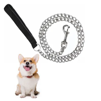 IntiMeg 120 cm lange Hundeleine aus Kette