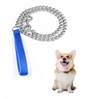 IntiMeg Laisse en chaîne pour chien de 120cm