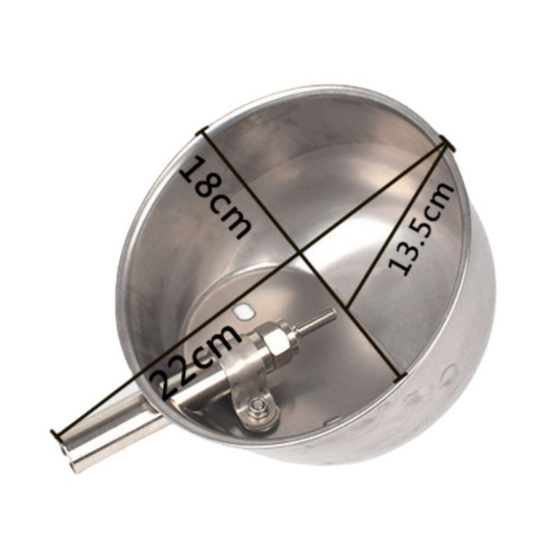 ZooVenture Abreuvoir Automatique Robuste En Acier Inoxydable Pour Cochons