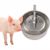 ZooVenture Abreuvoir Automatique Robuste En Acier Inoxydable Pour Cochons