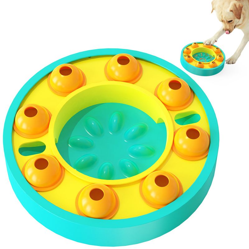 IntiMeg Jouet-bol à mangeoire lente pour chien