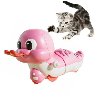 IntiMeg Jouet en forme de serpent pour chat à ressort