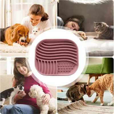 ZenPets Comedero de alimentación lenta para perros y gatos