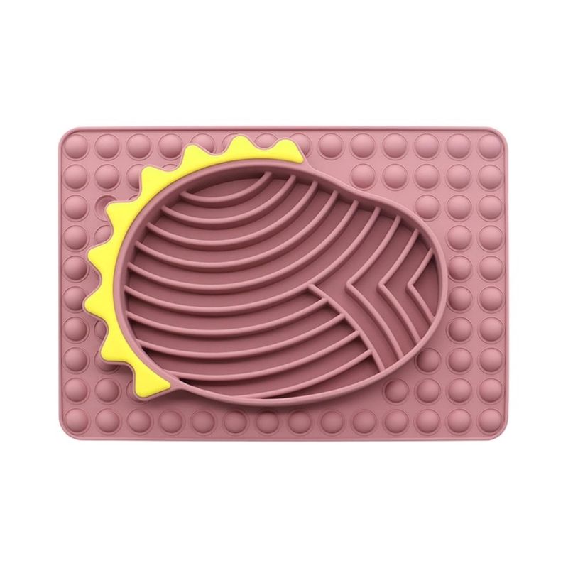 ZooVenture Tapis anti-fuite en silicone pour animaux de compagnie