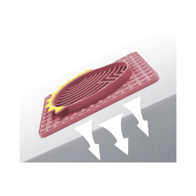 ZooVenture Tapis anti-fuite en silicone pour animaux de compagnie