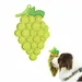 FurryFusion Coussin à lécher en silicone en forme de raisin