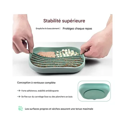 ZenPets Gamelle lente pour chiens et chats