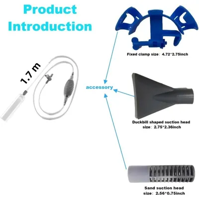 ZooVenture Nettoyeur De Gravier Pour Aquarium