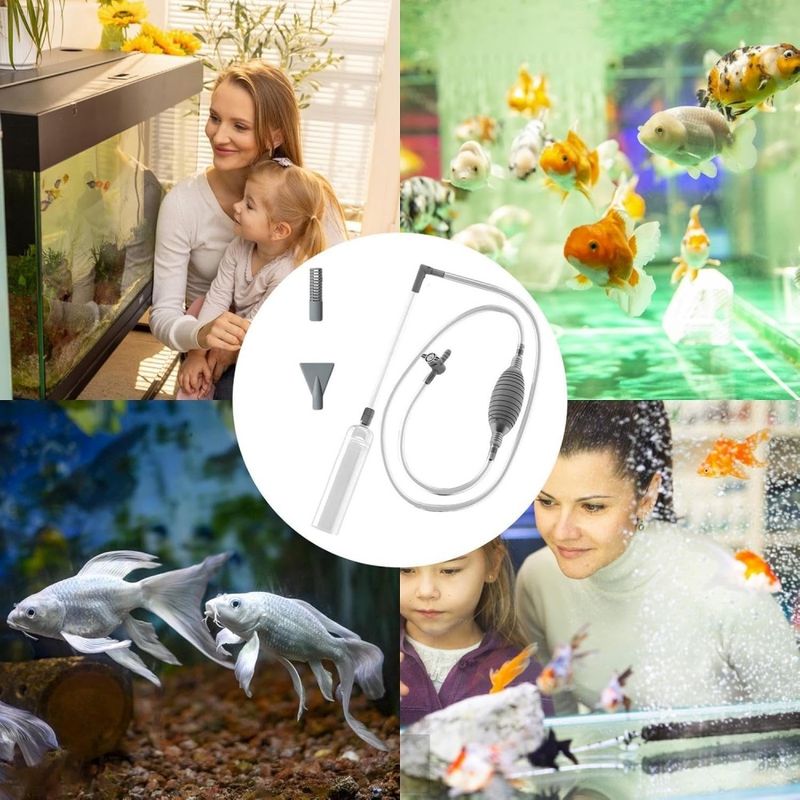 ZooVenture Nettoyeur De Gravier Aquarium Pompe Siphon