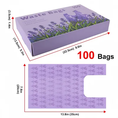 FurryFusion Sacs à excréments pour chats