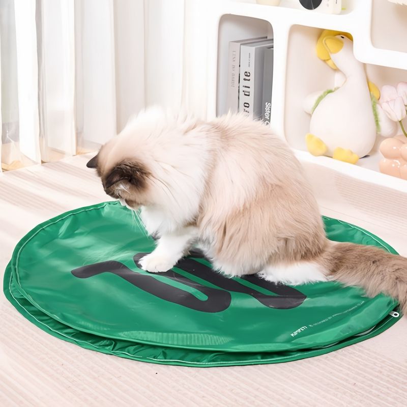 FurryFusion Abri de chasse avec balle électronique pour chat