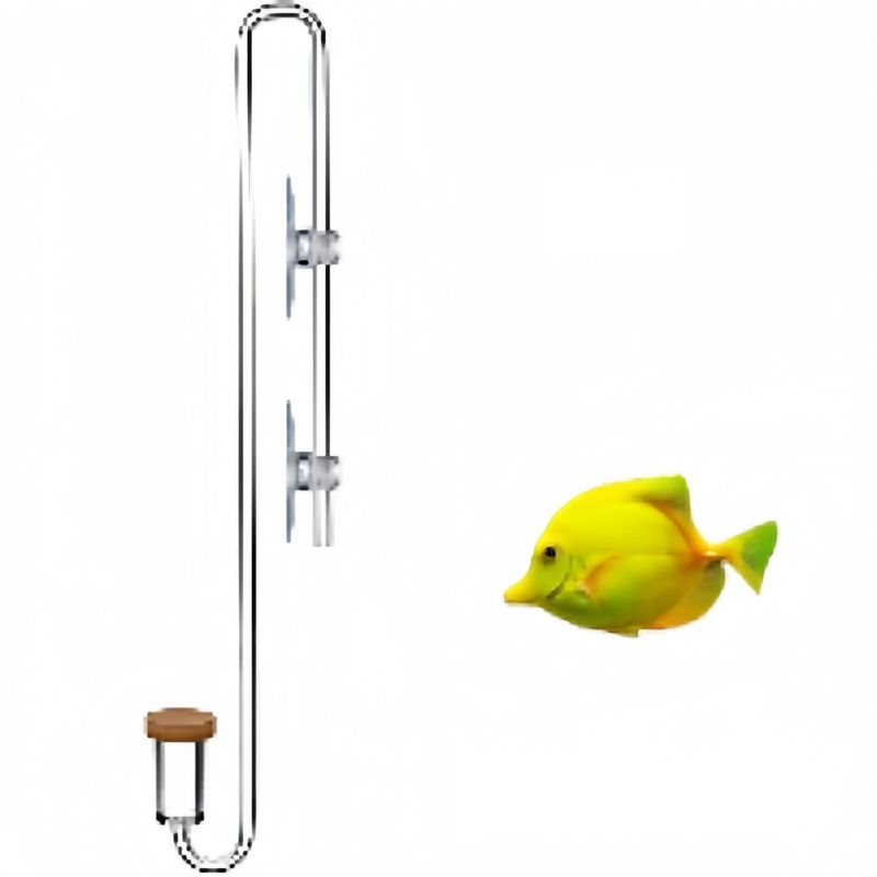 ZooVenture Diffuseur De CO2 Pour Tube De CO2 ID 4 Mm