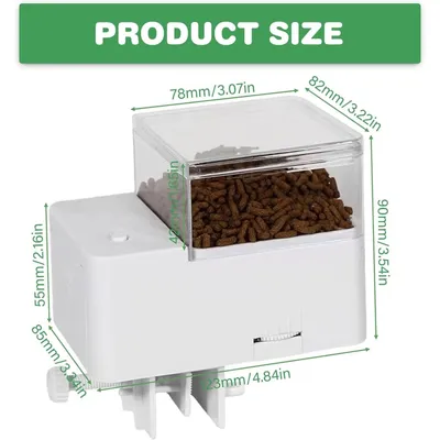 ZooVenture Distributeur 150ml Pour Poissons Quatre Modes