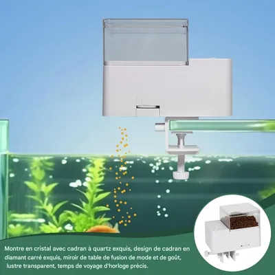 ZooVenture Distributeur 150ml Pour Poissons Quatre Modes