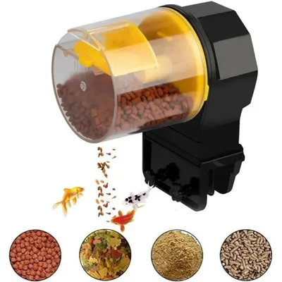 ZooVenture Distributeur Automatique Pour Poissons Minuterie 12H 24H