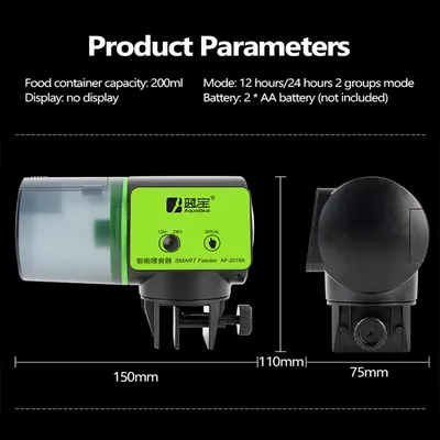 Mangeoire automatique chronométré 200ml