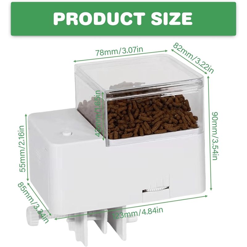 Distributeur automatique de nourriture pour aquarium