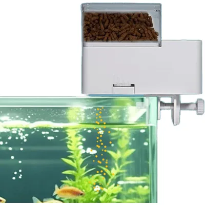 Distributeur automatique de nourriture pour aquarium