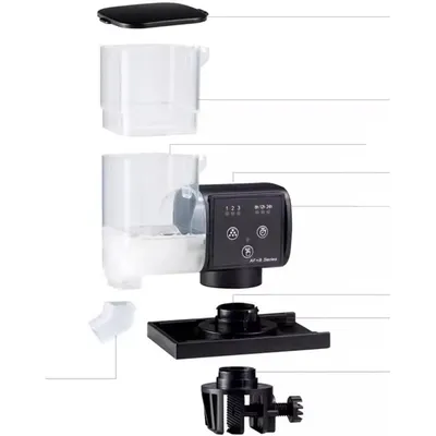 Distributeur de nourriture pour poissons d'aquarium  avec minuteur