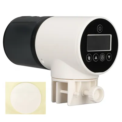 Mangeoire intelligente chronométrée blanc sans batterie