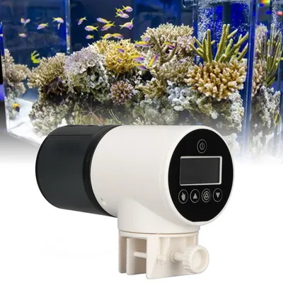 Mangeoire intelligente chronométrée blanc sans batterie