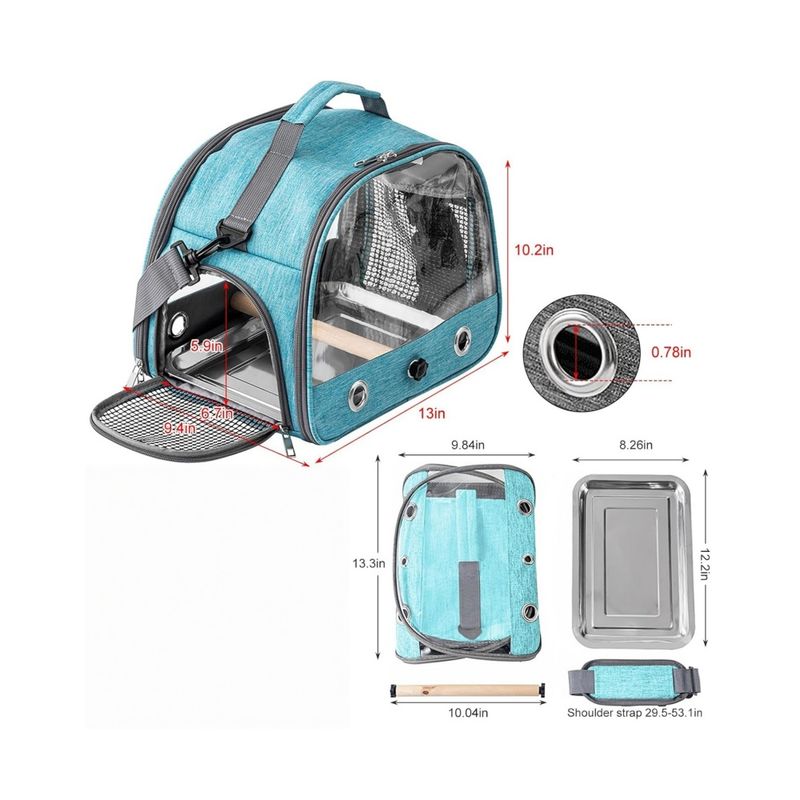 ZooVenture Sac à dos pour oiseaux