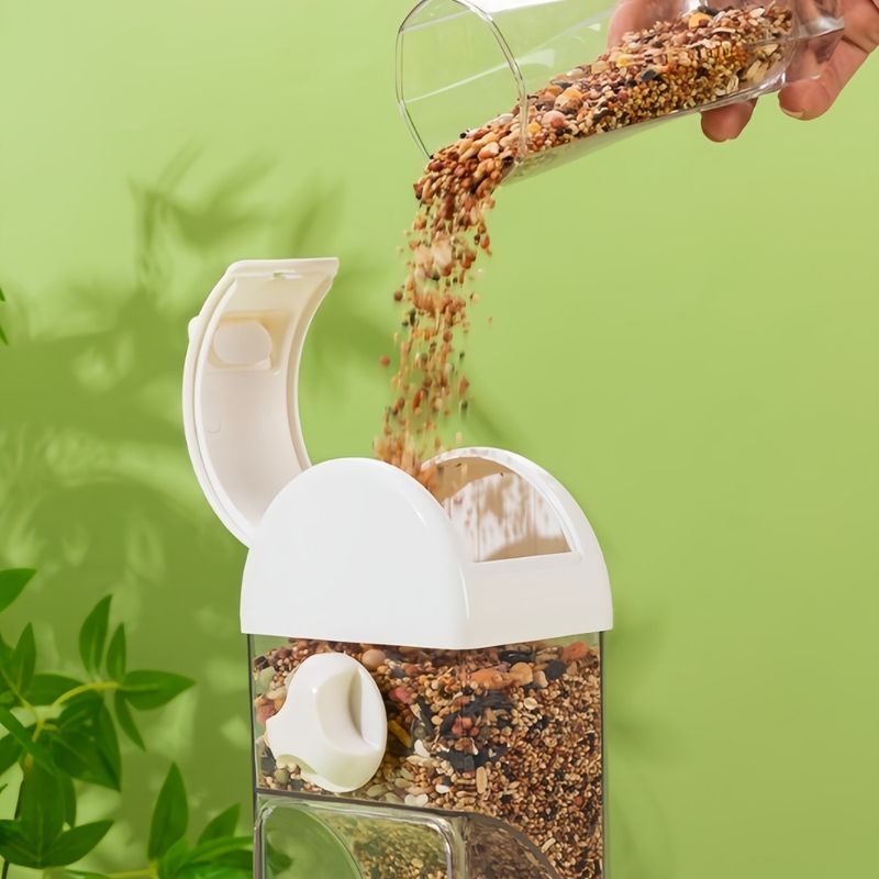 FurryFusion Mangeoire automatique pour oiseaux 800 ml