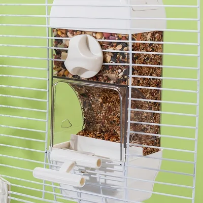 FurryFusion Mangeoire automatique pour oiseaux 800 ml